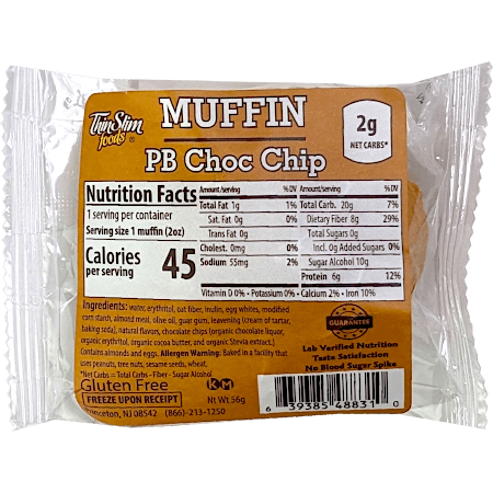 Muffins - Peanut Butter Chocolate Chip
